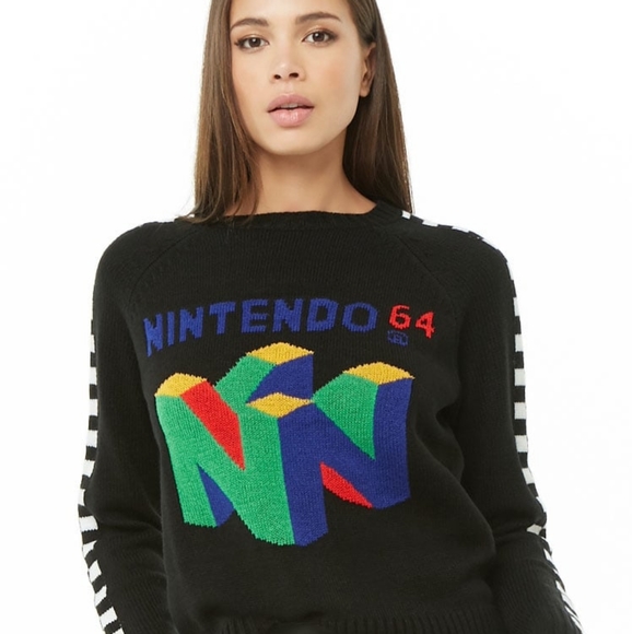nintendo 64 sweater